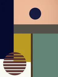 Abstraktes Puzzle