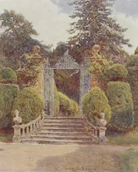 Brockenhurst, das Gartentor