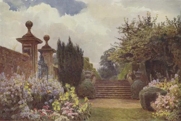 Penshurst, die Terrassenstufen