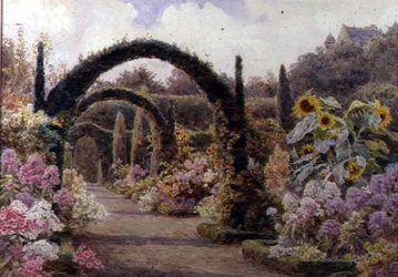 Die Eibenbögen, Murthly Castle, Perthshire