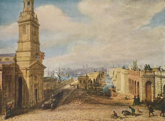 Londoner Brücken alt und neu