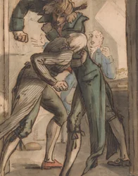 Shepheard, Field und Haughton (kämpfend)