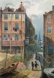 Hungerford Stairs, ca. 1810