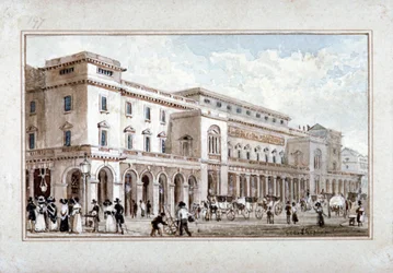 Das Königstheater, Haymarket, Westminster, London, 1828