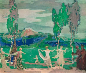 Die Felder von Avatar, ca. 20. Jahrhundert 1914-1915