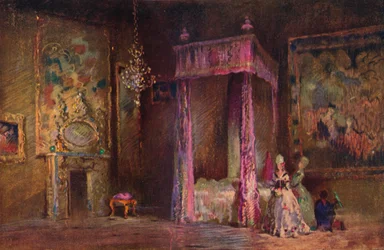Das Schlafzimmer der Königin