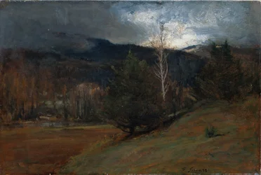 November in den Adirondacks, ca. 1885