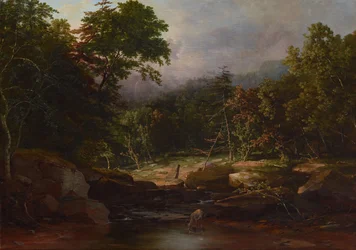 Bach in den Bergen, ca. 1850
