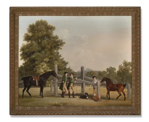 William Henry Cavendish-Bentinck, 3. Herzog von Portland und sein jüngerer Bruder Lord Edward, 1767-68