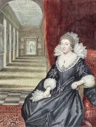 Aletheia, Gräfin von Arundel, von George Vertue (1684-1756) ca. 1730