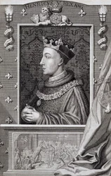 Heinrich V (1387-1422), nach einem Gemälde im Kensington Palace