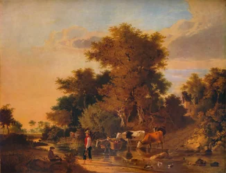 Der reisende Kesselflicker, um 1829, 1938