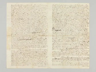"Die Macht unter der Verfassung wird immer beim Volk liegen", signierter Autographenbrief an Bushrod Washington, 9. November 1787
