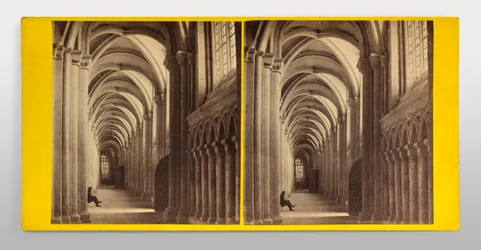 Kathedrale von Peterborough - südliches Seitenschiff des Langhauses