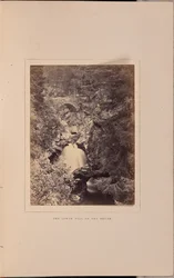 Der untere Fall am Bruar