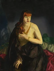 Akt mit rotem Haar, 1920.
