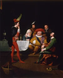 Falstaff spielt Henry IV., ca. 1834