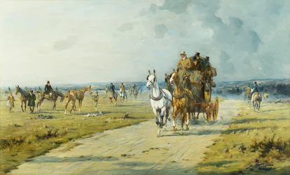 Ein zukünftiger Derby-Gewinner auf den Downs bei Marlborough