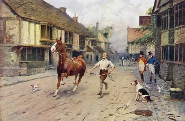 Seine Schritte zeigen