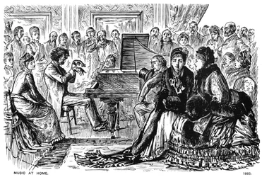 Musik zu Hause, 1885-1891