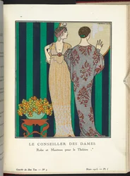 Le Conseiller des Dames - Robe et Manteau pour le Théâtre
