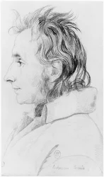 Eine Tänzerin, Illustration aus einem unveröffentlichten Traktat von Jean Etienne Dominique Esquirol (1772-1840) über die Wahnsinnigen des Salpêtrière-Asyls, ca. 1818