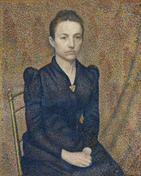 Porträt der Schwester des Künstlers