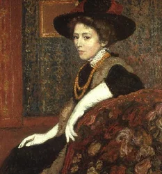 Porträt der Frau des Künstlers