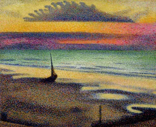 Der Strand von Heist, 1891-92