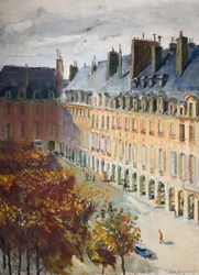 La Place Des Vosges, 1928