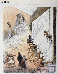 Europa. Zeichnung von Georges Meunier in „Le Rire Rouge“