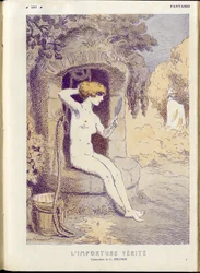 Illustration von Georges Meunier (1869-1934) in „Fantasio“