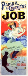 Job-Zigarettenpapier. Plakat von Georges Meunier