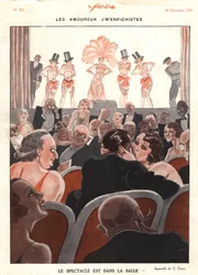 Le spectacle dans la salle, Illustration aus 