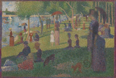 Studie für Ein Sonntagnachmittag auf der Insel La Grande Jatte