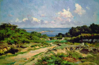 Blick auf das Meer, Morbihan