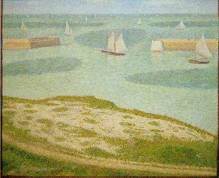 Port-en-Bessin, Eingang zum Vorhafen