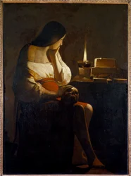 Die Magdalena bei Nachtlicht