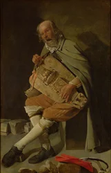Der Drehleierspieler, 1620er