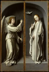 Erzengel Gabriel; Die Verkündigung der Jungfrau (um 1510)