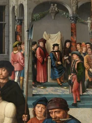 Detail der Schindung des Sisamnes