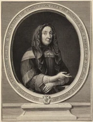 Porträt von Madeleine de Lamoignon