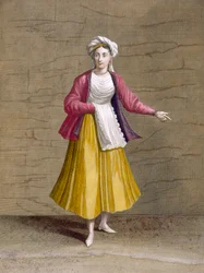 Mädchen von St. John von Patmos, veröffentlicht ca. 1707