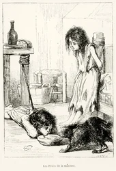 Die mitleidigen Kinder, Illustration aus "L