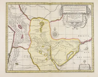 Paraguayo prov. de Rio de la Plata mit angrenzenden Regionen Tucuman und S.ta Cruz de la Sierra