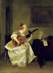 Der Lautenspieler, 1667-68
