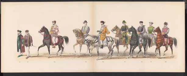 Maskerade der Leidener Studenten, 1870 (Platte 8)
