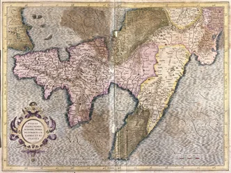Apulien, Kalabrien und Basilikata, Italien (Stich)