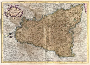 Sizilien, Italien (Stich)