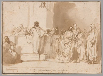 Christus und die Ehebrecherin